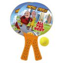 Toyzone Plastic Racket Set, Multicolour, above 3 years, pack of 2 Rackets, 2 Rubber Balls...