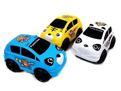 Toyzone Pull String Panda Car-70986- Infant and Pre-School Toy | Free Wheel Toy | Early Age Development Toys for Kids | Pulling Toy with Cord| Push N Pull Toy