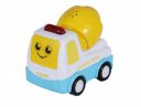 Toyzone Friction Powered Mini Truck Series | Pull Back | Push & Go Crawling Toys (My Road Runners Cement Mixer)...