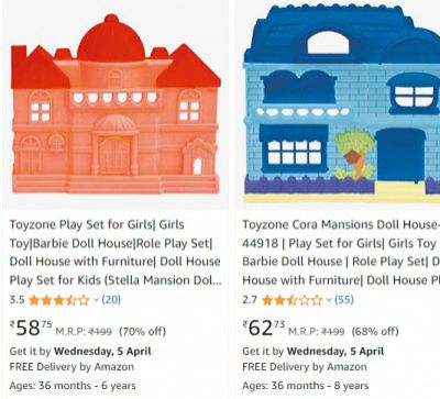 Toyzone Toys & Games Starts ₹58