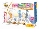 TOYZONE Wild Animals Coloring Mat | Reusable and Washable |Colouring Mat for Kids 3+ Years...