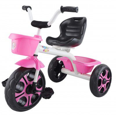 Toyzoy Comfy Lite Kids Tricycle with Dual Storage Basket | Age Group 2 to 5 Years