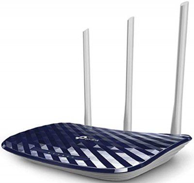 TP-Link AC750 Dual Band Wireless Cable Router (Archer C20) Blue, 2.4 GHz