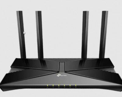 Tp-Link Archer AX10 Dual Band WiFi 6 Router (4 Antennas, 5 LAN Ports , OFDMA, MU-MIMO, Black)