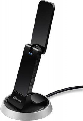 TP-Link Archer T9UH 1900 Mbps High Gain Wireless Dual Band USB Adapter  (Black, Silver)