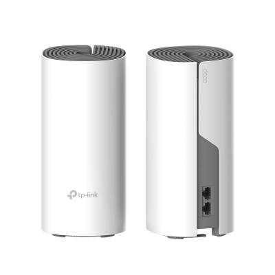 TP-Link Deco E4 Whole Home Mesh Wi-Fi System, Seamless Roaming and Speedy (AC1200) Pack of 2