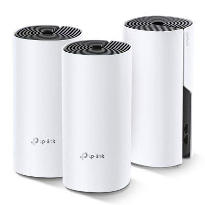 {Extra Rs. 1950 OFF} TP-Link Deco M4 Whole Home Mesh Wi-Fi System, Seamless Roaming and Speedy (AC1200), Work with Amazon Echo/Alexa, Router and Wi-Fi Booster, Parent Control Router, Pack of 3