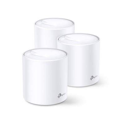TP-Link Deco X20 Dual Band Next-Gen Wi-Fi 6 Mesh, AX1800 Whole Home WiFi System, Covers up to 5800 Sq. Ft, Compatible with Alexa (3-Pack)