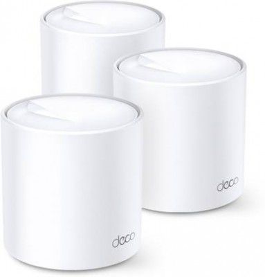 TP-Link Deco X60 (3-Pack) whole home Wi-Fi System Mesh Router 2.4 GHz