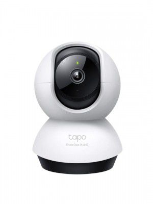 TP-Link Tapo C220 White & Black Smart AI 2K 4MP QHD 1440P Home Security Wi-Fi Camera