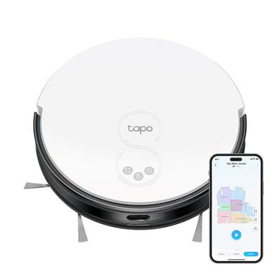 TP-Link Tapo RV20 Mop MagSlim LiDAR + Gyroscope Navigation Robot Vacuum & Mop Combo
