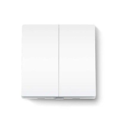 Tapo Tp-Link S220 Smart Light Switch 2 Gang 1 Way, Remote And Voice Control