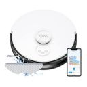 TP-Link Tapo Tapo Rv30 Robot Vacuum Cleaner with Mop,4200Pa Hyper Suction Robotic Vacuum Works with Alexa&Google,Lidar&Gyro Dual Navigation,Auto-Charge,Remote Control,5-Hour Continuous Cleaning,White...
