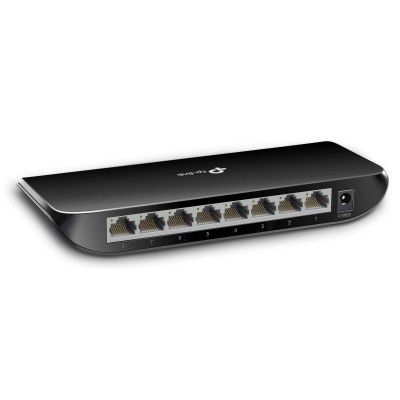 TP-Link TL-SG1008D 8-Port Desktop Switch (Black)