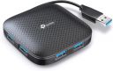 TP-Link UH400 USB 3.0 4-Port Portable Data Hub for Mac, iMac, MacBook Pro Air, Ultrabooks, Tablet, Laptop and Any PC, Windows, Mac OS X and Linux Systems- Black...