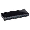 TP-Link Uh720 USB 3.0 7-Port Hub with 2 5V/2.4A Charging Ports | Transfer Speeds of Up to 5Gbps | Compatible with Windows, Mac Os X and Linux Systems (Black)...