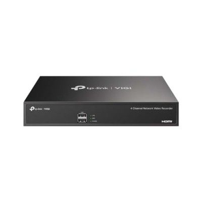 TP-Link VIGI NVR1004H 4 Channel Network Video Recorder | 4K HDMI NVR | 8MP