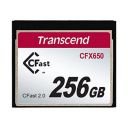 Transcend 256GB CFast 2.0 Memory Card CFX650, Read/Write speeds of up to 510MB/370MB/, MLC NAND Flash Chips, Full HD 8K/4K Video Recording, ECC, SATA III 6Gb/s, 5 Yrs. Warranty - TS256GCFX650...