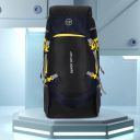 Travel Bag For Waterproof Trekking Hiking Camping Outdoor Camps Luggage Bags Rucksack - 65 L (Black, Blue)...