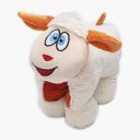 Travel Blue Snowy The Sheep Kids Pillow...