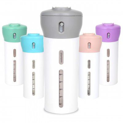 Travigo 4-in-1 Travel Dispenser Bottle sets, Includes Four 40 mL