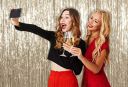 Treasures Gifted Pale Champagne Metallic Tinsel Foil Fringe Backdrop Curtain (Bright Gold, 3 x 8 Feet, Pack of 3)...