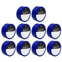 TRENDIKRAFT 12mm x 10 meters Pack of 10 Teflon Thread Sealing Tape for Plumbing Water Tap & Pipe Fittings RO Tap Suitable for Plumbers & Home Use...