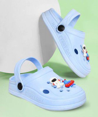 Trendmode Sling Back Clogs For Boys & Girls  (Blue , 3 to 3.5 year)