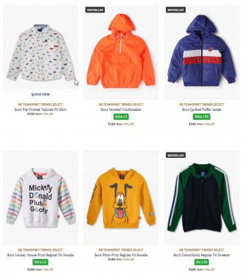 Trends Select Boys Clothing Upto 70% Off