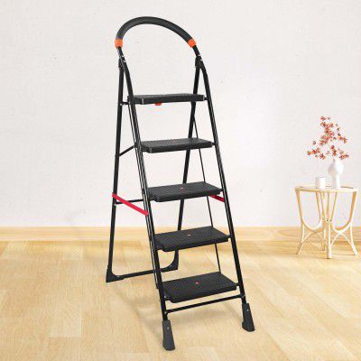 Trendy Cameo 5 Step Heavy Duty Foldable Step Ladder 