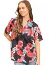 Trendy Queen Women's Printed Straight Mandarin Neck Shirt for Women's | Tops for Woman Shirts | Shirt for Women Stylish Western (SD772_S)...