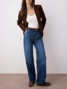 Trendyol Women Straight Fit Mid-Rise Light Fade Jeans...