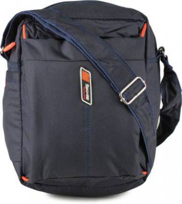 trendytailz Unisex Messenger Cross Body Bag Waterproof Messenger Bag (Blue, 8-inch)