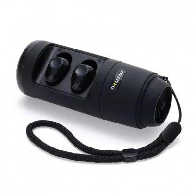 trenzu Mini Bluetooth Speaker with in Built TWS Earbuds | 2-in-1 Portable Bluetooth Speaker 