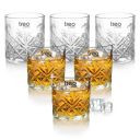 Treo by Milton Barley 340 Clear Whiskey Glass Tumbler Set of 6