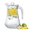 Treo by Milton Conical Fresh 1300 Glass Jug with Lid and Handle, 1 Piece, 1.3 Litre, Transparent | Serve Water | Beverages | Iced Tea | Juices | Cocktail | Milk | Chaas | Shakes...