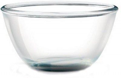 TREO MXNBTR Borosilicate Glass Serving Bowl (Clear, Pack of 2)