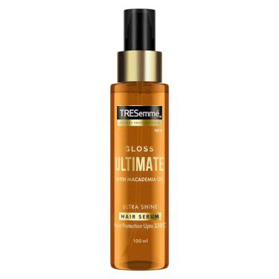 TRESEMME Ultimate Gloss Serum, 100ml, for Manageable and Glossy Hair, with Amino Gloss Complex, Lamellar Glossing Technology
