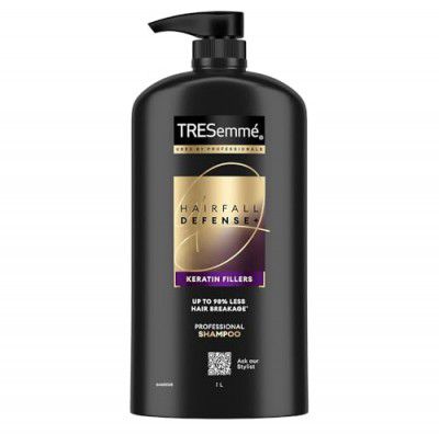 TRESemme Hairfall Defense+ Shampoo 1000ml With Keratin Fillers