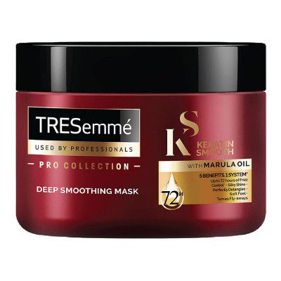 TRESemme Keratin Smooth Deep Smoothening Mask, with Marula Oil, for Frizz-Free hair up to 72 hours, suitable for all hair types, 300 ml