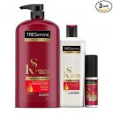 TRESemme Keratin Smooth Shampoo 1L + Conditioner 335ml + Hair Serum 60ml | with Keratin, Argan and Camellia Oil...