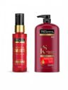 TRESemme Set of Keratin Smooth Shampoo 1 L & Anti-Frizz Hair Serum 50 ml...