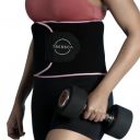 TRESSCA Sweat Belt, Perfect for Jogging, Back Support for Both Men and Women...
