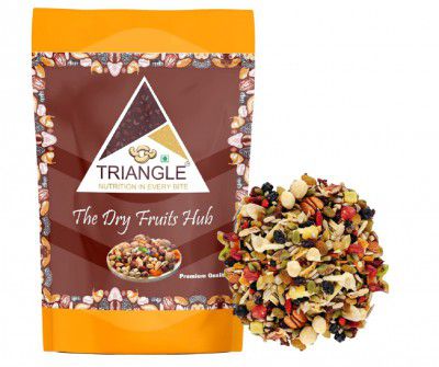Triangle 1 Kg Premium Mix Nuts Dry Fruits Mixed Nuts (13 In 1 SuperMix Nuts & Seeds)