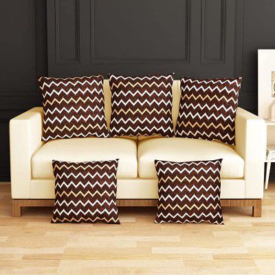 TRIBECCA Designer Geometric Cotton 300 TC Cushion Cover