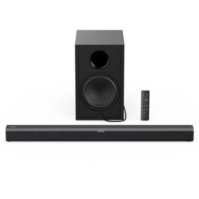 Tribit Soundbar Speaker S1, (200W) Subwoofer, 2.1 Channel Home Theatre