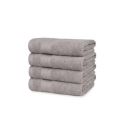 Trident Soft Comfort Air Rich Towel 100% Cotton Hand Towel, 500 GSM, 4Pc Hand Towel Set (41 cm X 66 cm), Charcoal...