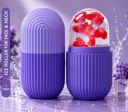 Triffy Reusable Facial Ice Mold Roller for Glowing Skin and Puffiness Relief (50 ml)...