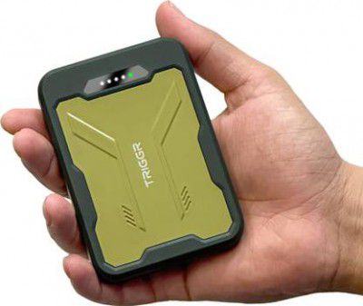 TRIGGR 10000 mAh 22.5 W Power Bank  (Black Inferno, Lithium Polymer)