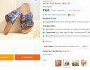 tripple patti Women Flats Sandal (Blue, 10)...